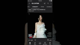 jisoo solo poster 2 released  |YG entertainment official #calmdown #blackpink #jisoo