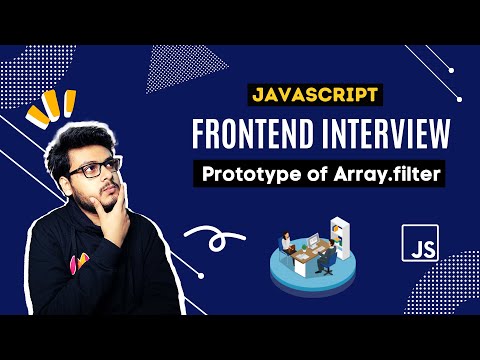 Q9 Polyfill of Array.filter() | Swiggy Frontend Interview Question | Javscript Questions