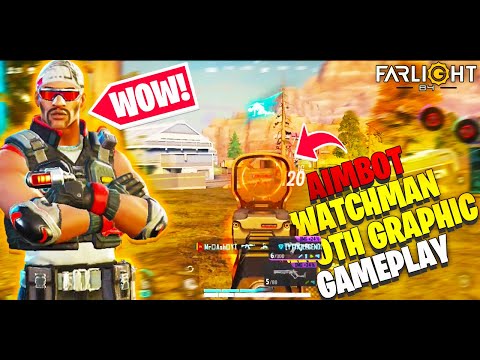 FARLIGHT 84 Watchman agent ANDROID SMOOTH GRAPHIC GAMEPLAY on SNAPDRAGON 870 PROCESSOR! (poco f3)