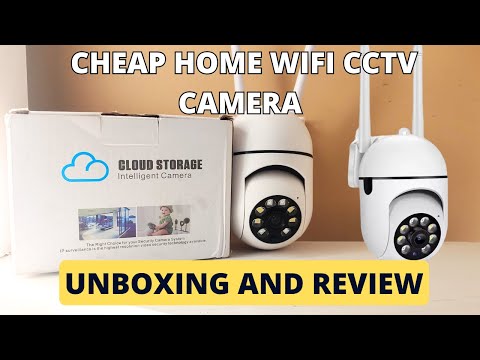 Unboxing a Cheap WiFi Home CCTV Outdoor Camera