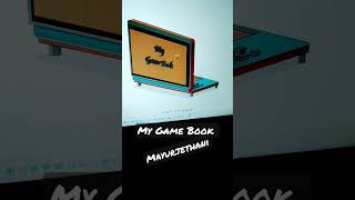 M.Gamebook 3D Design #fusion360 #unique #cooldesign #design #cad #game#newupdate