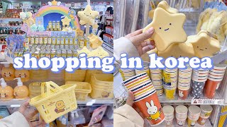 shopping in korea vlog 🇰🇷 daiso stationery haul 🌟 sanrio, miffy & fashion items?!