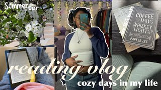 WEEKLY VLOG ☁️ cozy days in my life, reading my summer tbr & favorite 2025 books so far
