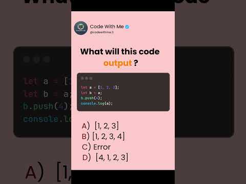 🔥 Test Your JavaScript Skills in 15 Seconds! | Frontend Dev Quiz 🚀