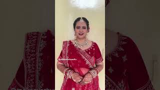 Bridal makeup by ​⁠@makeoverbysattu1988  #bridelmakup #punemakeupartist #wedding