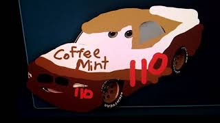 Clark "Pew" TankTire (Voice) Coffee Mint Racer #110 (Cars 1)