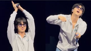 Super Tuna Soundcheck 250731 Run Seokjin Ep Tour Newark Fancam BTS  Jin Concert Day 2