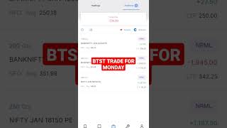Here's My Monday BTST Trade! #bank nifty#btst trade #live trading