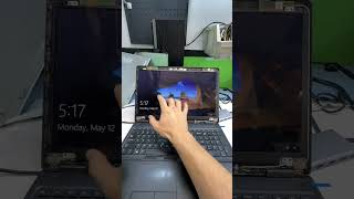 Pressure makes this laptop go dark…same #tech #computer #satisfying #repair #restoration