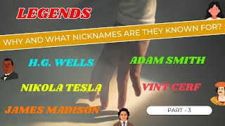 Nicknames of Famous Personalities: The Hidden Tales Behind Iconic Nicknames! || PART - 3