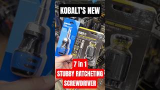 7 in 1 Stubby Ratcheting Kobalt Screwdriver #5108543 #Kobalt #diy  @KobaltTools @lowes