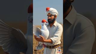 "Funny Hindi Story | किसान vs गर्मी | Pigeon, Coconut & Crazy Heat Battle 😂🌞"