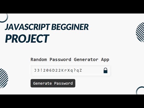 Random Password Generator In JavaScript | JS Apps