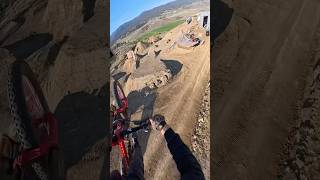 First hit on the BIG LINE 🤯 Do you think we have enough speed to jump 100’ !?!? #mtb