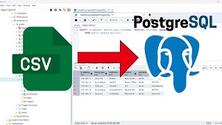 How to Import a CSV File into PostgreSQL Table (Using pgAdmin 4)
