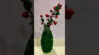 Grapes stem craft with clay #shorts #viral #youtubeshorts #short #kukucraftworld