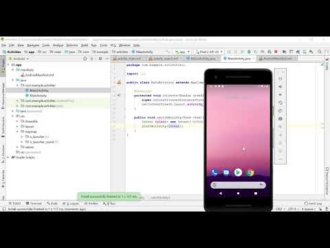 Android Activities | How to Navigate Between Activities Using Intents | Modifying the Manifest File