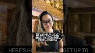 Discount Codes that Can Save Up to 50% off of the Hotel Room Rate #shorts