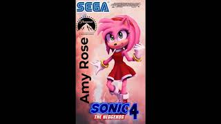 Making a  Amy Rose Character Poster