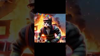 🔥 Hero Cat’s Daring Fire Rescue – Emotional Story! 🐱🏢 #FireRescue #HeroCat #emotionaljourney