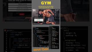 Day - 7 | 100 days 100 projects challenge | Gym Website using html and css