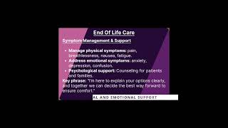 PLAB 2 Preparation Tips: (Short) End Of Life Care #plab2 #osceprep #ukmla