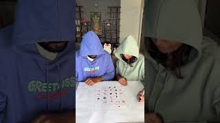 DIY two Players paper game #diygames #couplegames #twoplayergame