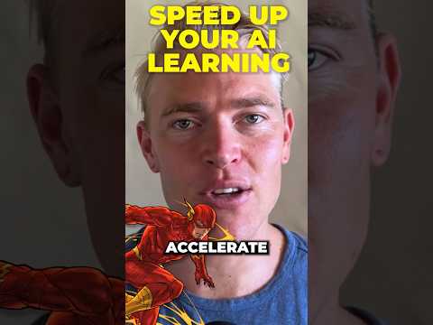 3 tips to SPEED up Your AI Learning Journey 🤖🔥 #shorts #ai #prompt
