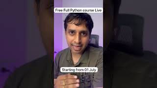 Learn Free python full course live Register here: https://academy.azurelib.com/checkout/Course/27440