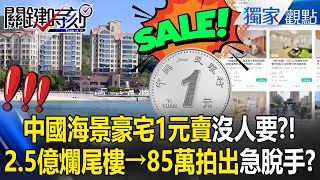 Chinese mainland’s Seaside Luxury Homes Start at 1 Yuan but Still No Buyers?!
