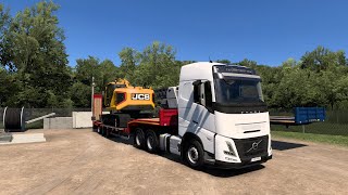 Euro Truck Simulator 2 Baltic trip to Latvia