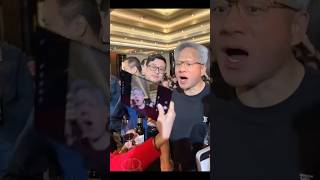 Jensen Huang Reacts To Huawei Mate XT 👀