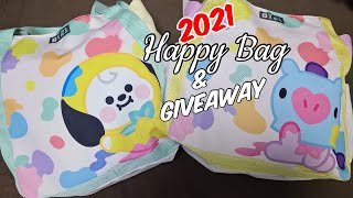 BT21 Merch Only Available in the 2021 Happy Bag!!