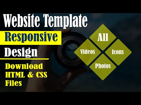 Download Website Template - Complete Responsive Website - HTML5 | CSS3 | JavaScript