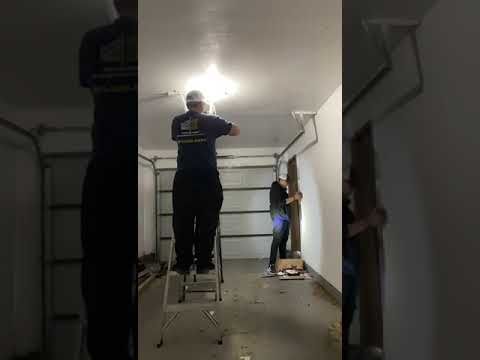 Garland Garage Door Repairs - Garage Door Motor Replaced Start To Finish