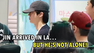 Bts’ Jin Has Arrived In LA! An Unexpected Event Has Occurred
