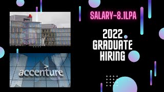 Accenture and Pwc 2021-2022 Hiring || Salary: 8.1LPA || Role: Associate || Any graduate can apply