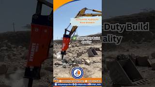 The Best Hydraulic Rock Breaker from DDIPL #dynamite #business #ytshorts #construction #equipment