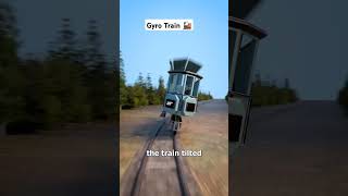 Concept of Gyro train 🚂🚆 | fact flick | Gyro train कैसे work करता है? | #short #viral #factflicks3d