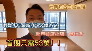 500萬多少少喺元朗買到啲咩？曾經創下新界西北最高住宅物業高度  元朗雞地白色巨塔 ！！
