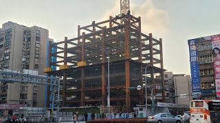 臺北市|信義計畫區|昇陽基隆路國宅都更案|132.75公尺|31層|興建中【EP7】 2023年1月19日 進度