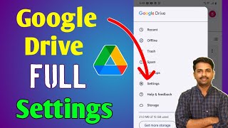 Google Drive Full Settings