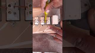 Fan regulator wiring no safety tape ￼￼#shorts #short #electricsciencetrick @electricsciencetrick