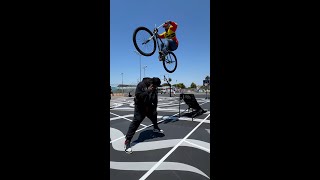 Jumping Over Marshawn "Beastmode" Lynch!
