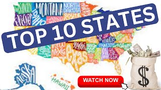TOP 10 STATES FOR MILITARY RETIREES