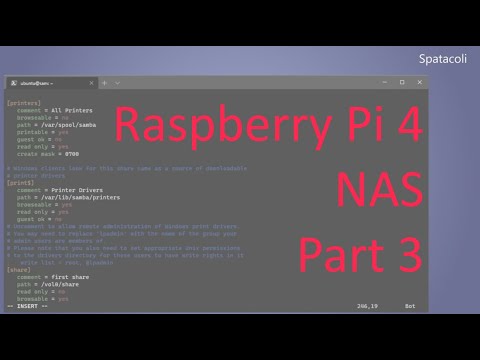 Raspberry Pi 4 NAS Part 3