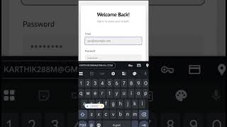Sliding Login & Signup Form with Smooth Animation | HTML CSS JS #Shorts #htmlcss  #frontendframework