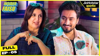 Farah Khan's Wildest Interview Yet | Faisu Exclusive!| Ep. 5 | Insider with Faisu |JioHotstar Sparks