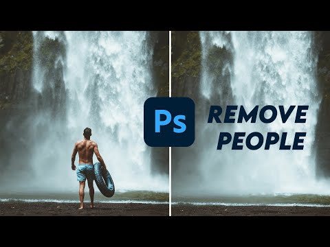 Remove People in 30 Seconds with Photoshop #shorts