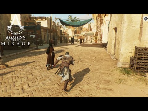 Assassin's Creed Mirage Gameplay - Exploration, Wanted System & More (AC Mirage Gameplay)